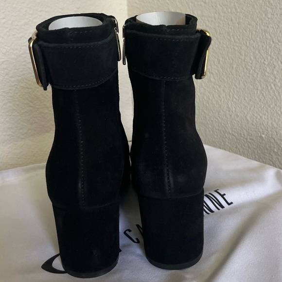 La Canadienne Jesse Black Suede Ankle Boots - Picture 3 of 5